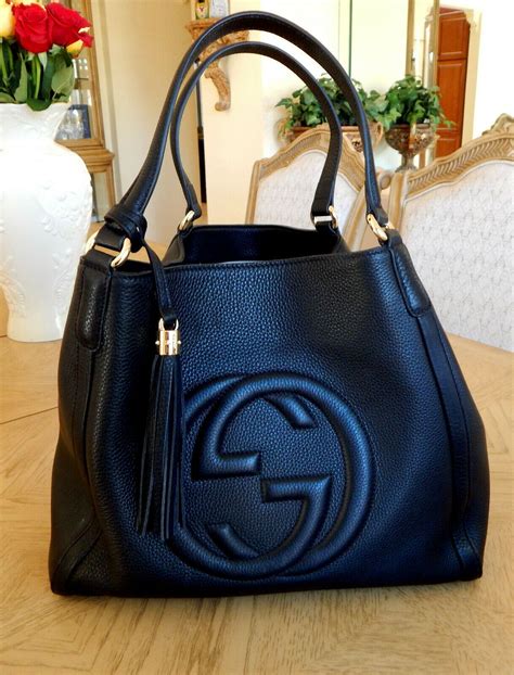 gucci bags black|authentic gucci shoulder bag.